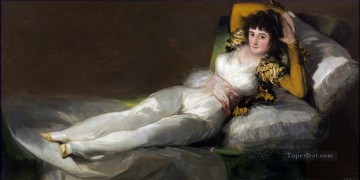 clothed maja Painting - The Clothed Maja Francisco de Goya